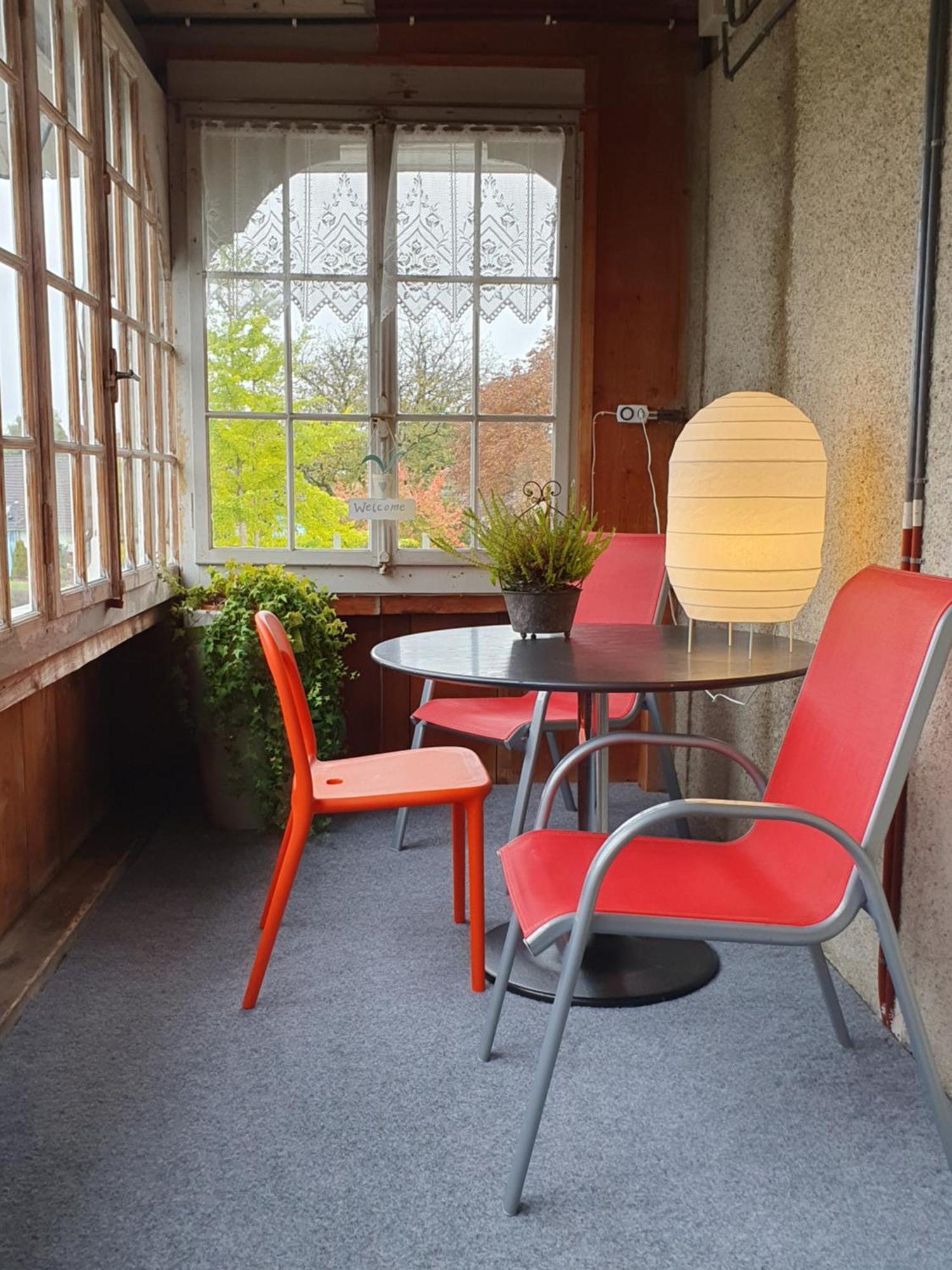 Ferienwohnung Bed n Bureau Roggwil Roggwil  Exterior foto